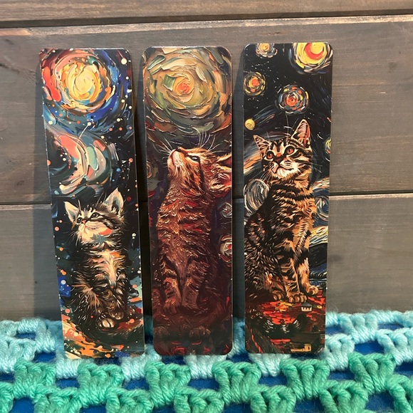 Other - 3/$10 Cat Bookmark Set